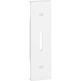 Cover bianca per pulsante tapparelle K4027 Bticino Living Now KW06