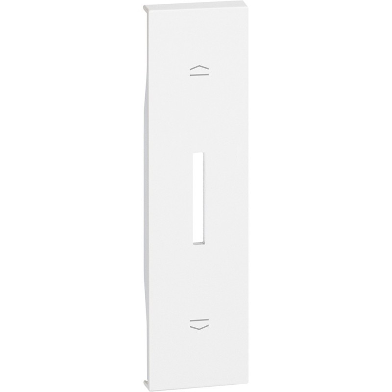 Cover bianca per pulsante tapparelle K4027 Bticino Living Now KW06