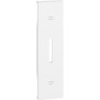 Cover bianca per pulsante tapparelle K4027 Bticino Living Now KW06
