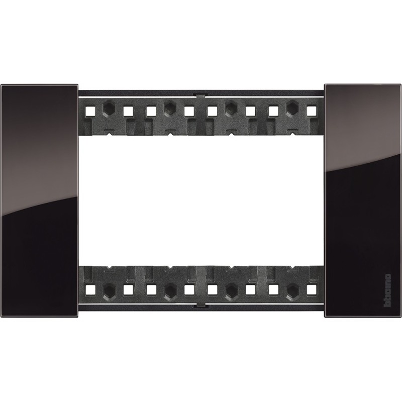 Placca Notte Bticino Living Now quattro posti tecnopolimero KA4804DG