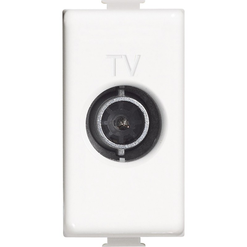 Presa TV coassiale passante Serie Civili Matix AM5202P14