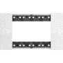 Placca Pixel  Bticino Living Now quattro posti Tecnopolimero KA4804MW