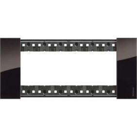 Placca Notte Bticino Living Now sei posti tecnopolimero KA4806DG