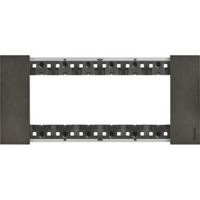 Placca Moon Bticino Living Now sei posti Zama KA4806NG