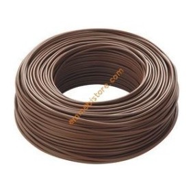 Cavo unipolare antifiamma FS17 1X6mmq Marrone Matassa 100 Mt