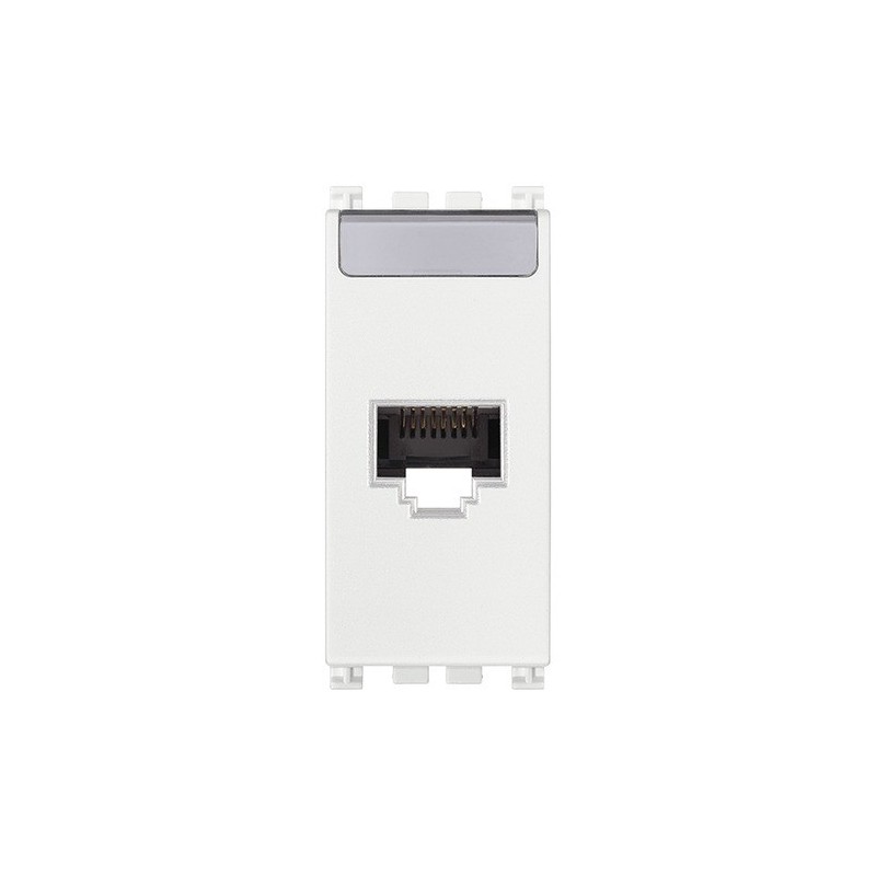 Presa RJ45 Netsafe Cat6 FTP bianco Vimar Arké 19339.14.B