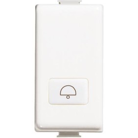 Copritasto Bticino Matix simbolo campanello illuminabilebianco  AM5921D