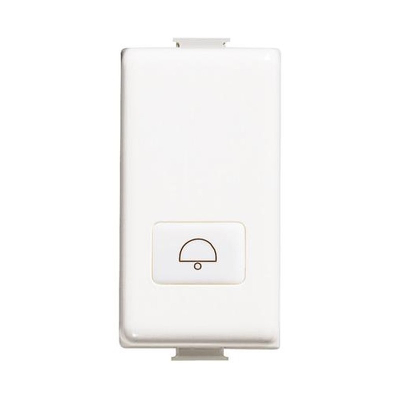 Copritasto Bticino Matix simbolo campanello illuminabilebianco  AM5921D