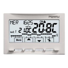 Cronotermostato ad incasso a 220V serie “NEXT” Perry 1CRCDS29