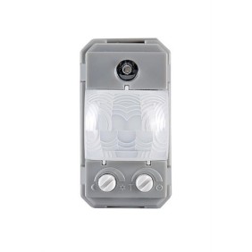 Rilevatore movimento ad incasso 1 modulo lente bianca Perry 1SPRM030B