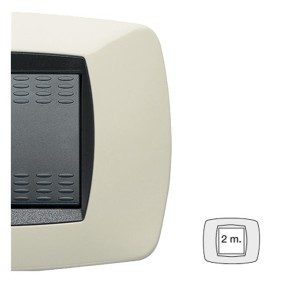 Placca Master Modo 2 moduli Avorio in tecnopolimero 39TC282