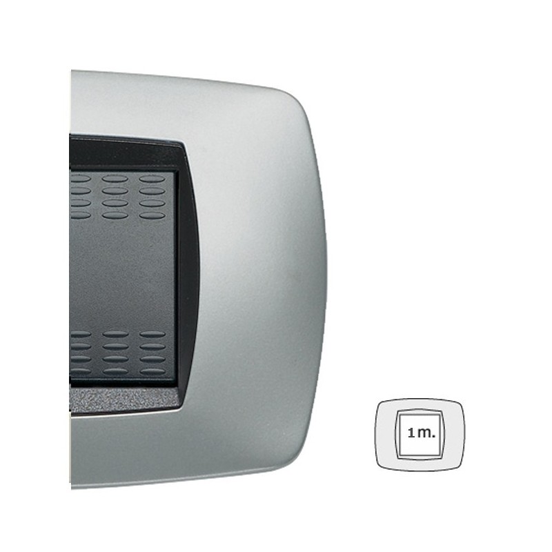 Placca Master Modo 1 modulo Titano in tecnopolimero 39TC251