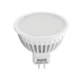 Lampada a Led dicroica MR16 GU5,3 6W Luce calda (3000K) Beghelli 56045