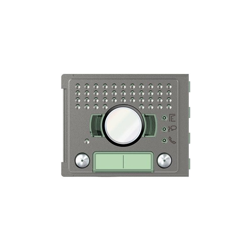 Frontale modulo Audio Video 2 Pulsanti Finitura Robur Bticino 351225