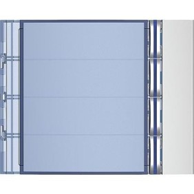 Frontale 4 pulsanti New Sfera Bticino colore Allmetal 352041