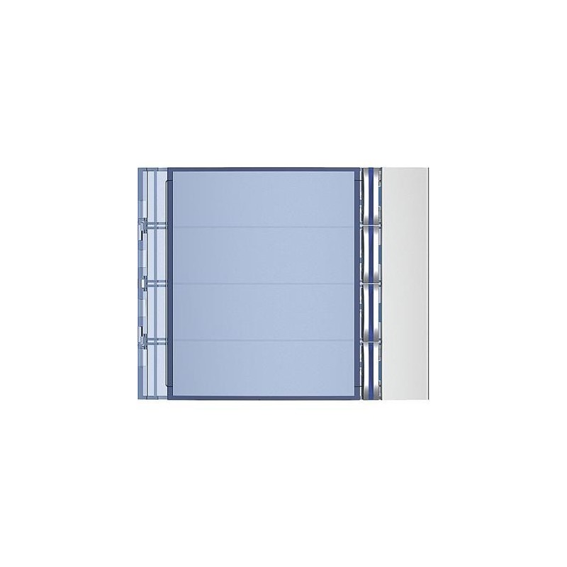 Frontale 4 pulsanti New Sfera Bticino colore Allmetal 352041