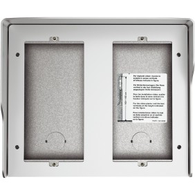 Scatola fuori muro 4 moduli con tetto antipioggia AllMetal Bticino 350641