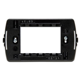 Supporto Master sistema Modo/Mix a tre moduli aggancio frontale dei frutti