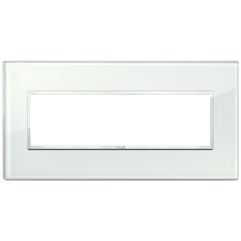Placca Vimar Eikon Evo Cristallo Acqua 7 moduli 21657.71