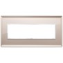 Placca Vimar Eikon Evo Cristallo Specchio Bronzato 7 moduli 21657.75