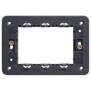 Supporto serie Vimar Eikon per scatole rettangolari 3 moduli 21613