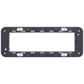 Supporto serie Vimar Eikon per scatole rettangolari 7 moduli 21617