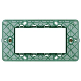 Supporto Vimar Plana 4 moduli per scatole rettangolari 14614