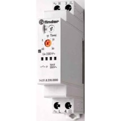 TEMPORIZZATORE LUCE SCALA 1 MODULO DIN FINDER 14.01