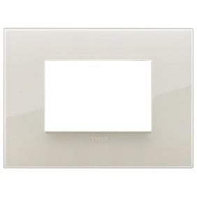 Placca Vimar Arkè Classic 3 moduli Reflex Avorio codice19653.67
