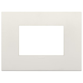 Placca Vimar Arkè  3 moduli colore avorio tecnopolimero 19653.73