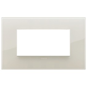 Placca Vimar Arkè Classic 4 moduli Reflex Avorio codice 19654.67