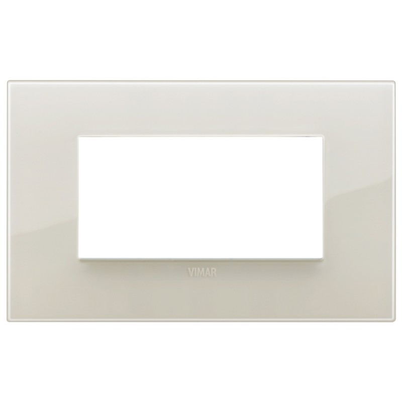 Placca Vimar Arkè Classic 4 moduli Reflex Avorio codice 19654.67