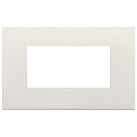 Placca Vimar Arkè  classic 4 moduli avorio tecnopolimero 19654.73