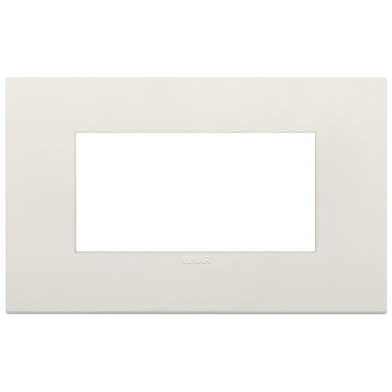 Placca Vimar Arkè  classic 4 moduli avorio tecnopolimero 19654.73