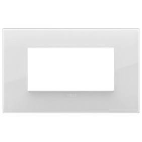 Placca Vimar Arkè Classic Total Look 3 mod Reflex ghiaccio 19653.B66