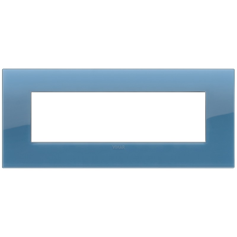 Placca Vimar Arkè classic 7 moduli Reflex oltremare codice 19657.64