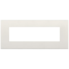 Placca Vimar Arkè  7 moduli avorio in tecnopolimero 19657.73