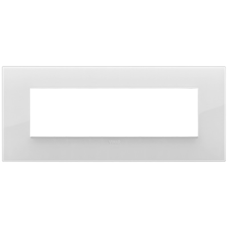 Placca Vimar Arkè Classic Total Look 3 mod Reflex ghiaccio 19657.B66