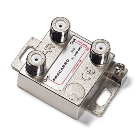 Partitore 2 Uscite Fracarro PA2 con attacco F 280701