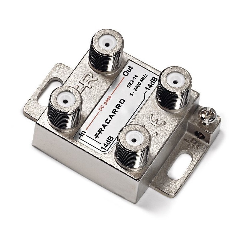 Derivatore  2 Vie Fracarro DE2-14 innesto ad F 280715