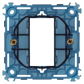 Supporto Vimar Arke 1 modulo per scatola tonda codice 19601
