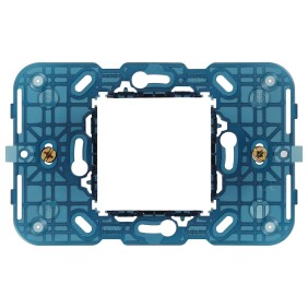 Supporto Vimar Arke' 2 moduli  per scatole 3 moduli e tonde 19612