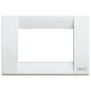 Placca Vimar Idea Classica 3 Moduli bianco in metallo 16733.01