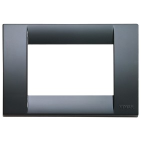 Placca Vimar Idea Classica 3 Moduli grigio grafite 16743.15