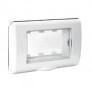 Placca stagna con sportello 3 Moduli Ave Sistema 45 45SP43BN