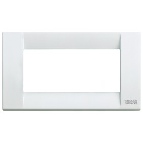 Placca Vimar Idea Classica 4 Moduli bianco in metallo 16734.01