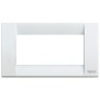 Placca Vimar Idea Classica 4 Moduli bianco in metallo 16734.01