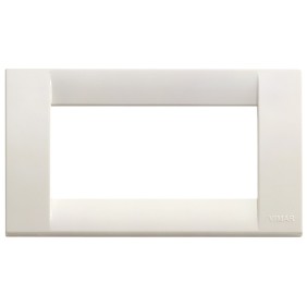 Placca Vimar Idea Classica 4 Moduli bianco Idea codice 16744.04