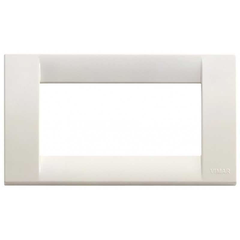 Placca Vimar Idea Classica 4 Moduli bianco Idea codice 16744.04