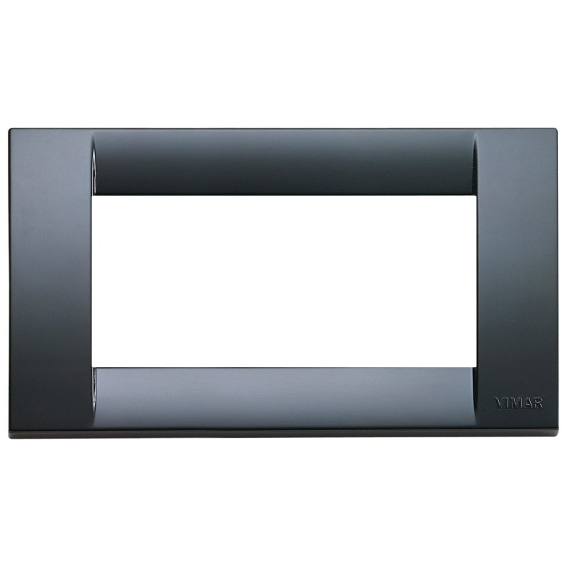 Placca Vimar Idea Classica 4 Moduli grigio grafite 16744.15